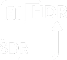 AI, HDR, SDR i strzałka