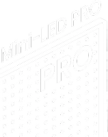 Mini-LED PRO i PRO na kropkowanym tle