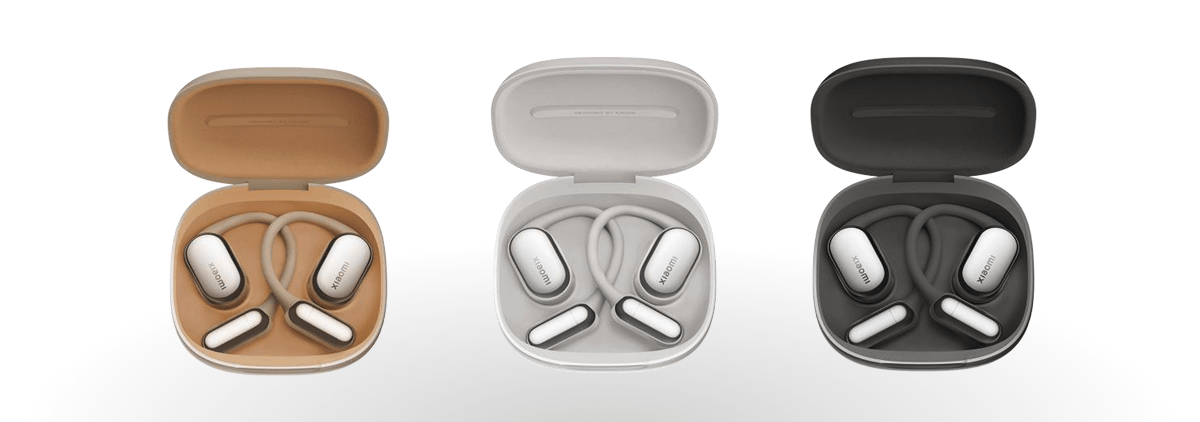 Słuchawki Xiaomi Open Wear w różnych wariantach kolorystycznych