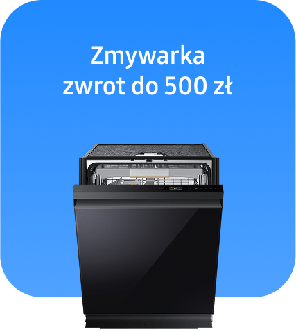 Infografika Zmywarka zwrot do 500 zł