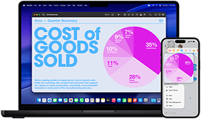 14-calowy MacBook Pro i iPhone 16 – iPhone dzwoni do kontaktu o imieniu Luis, a MacBook Pro wyświetla to samo połączenie w apce Telefon