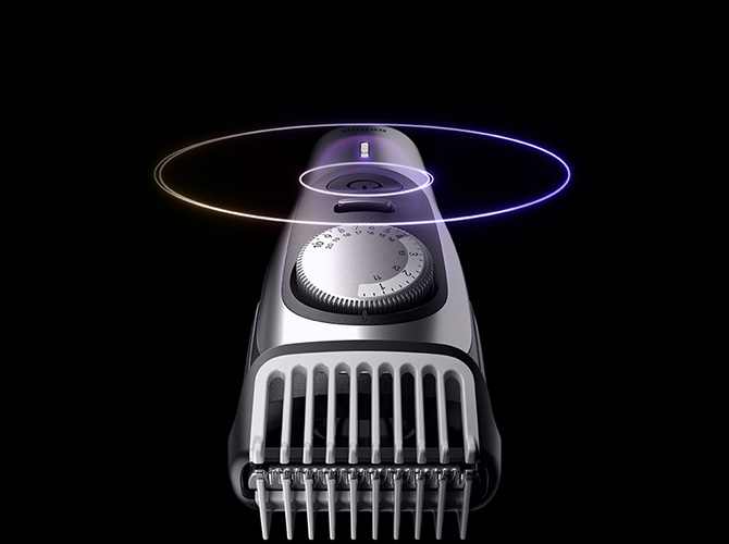 Dodatkowy tryb PowerBoost i technologia AutoSense zapewniają maksymalną skuteczność i równomierne efekty, nawet przy gęstym zaroście.