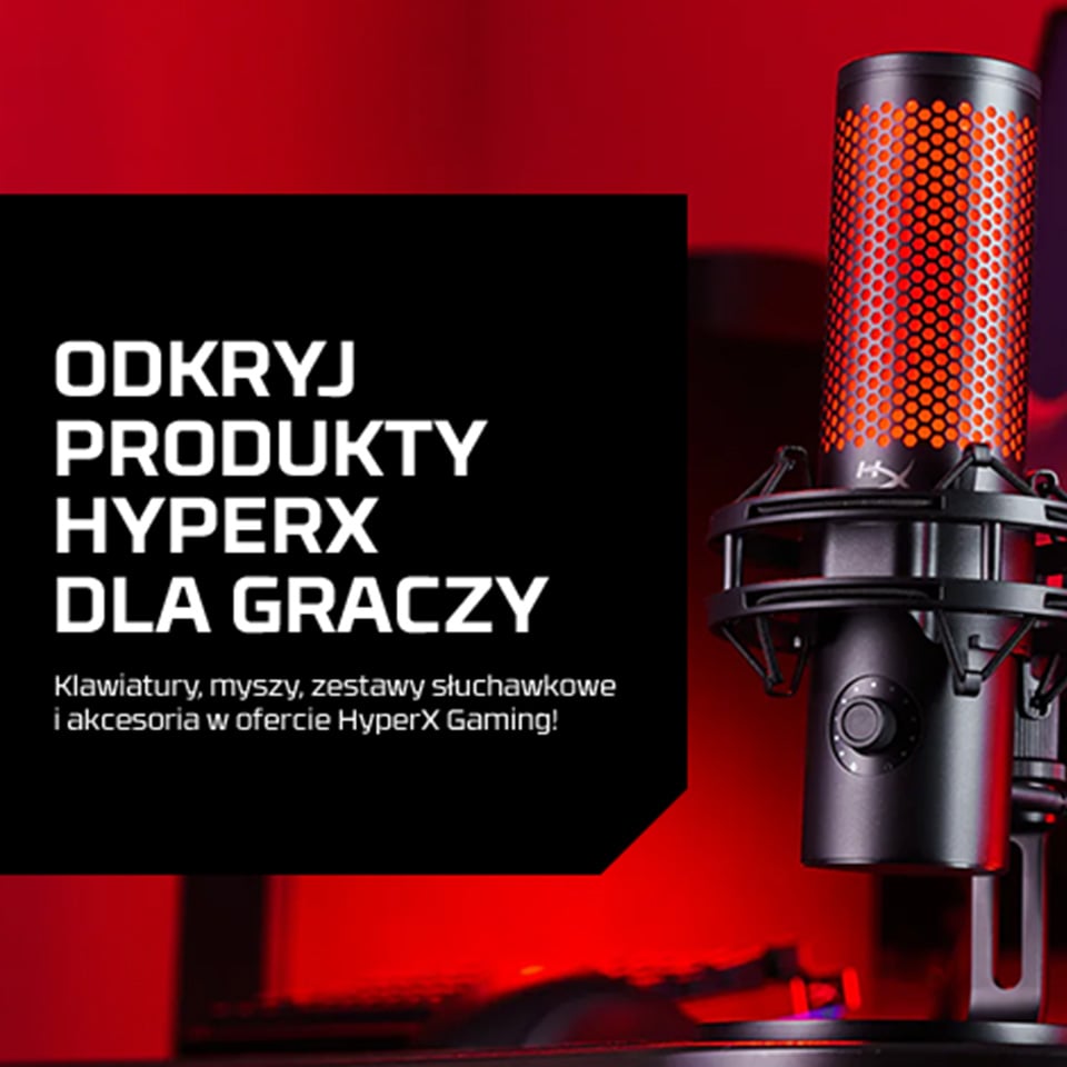 HyperX - Odkryj produkty HyperX dla graczy