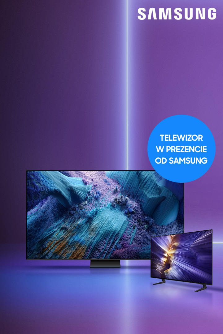 Kup telewizor objęty promocją, zostaw opinię i odbierz telewizor OLED S90F 42” w prezencie