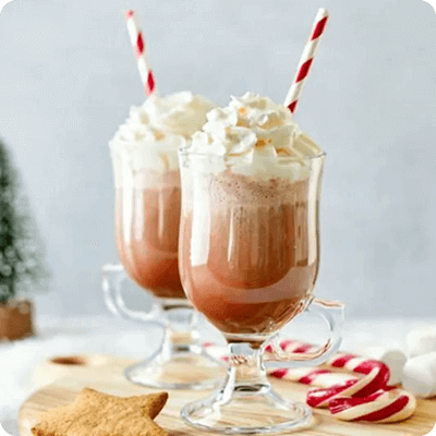 Latte Macchiato z tahini i syropem klonowym