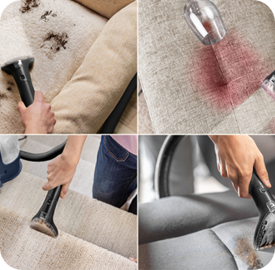 Zdjęcia prezentujące uzycie produktu na roznych powierzchniach