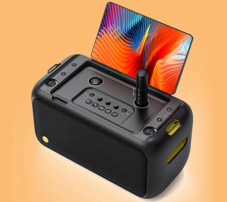 IKARAO Break X1 przenośny głośnik karaoke z dużym ekranem 13,3” (3)
