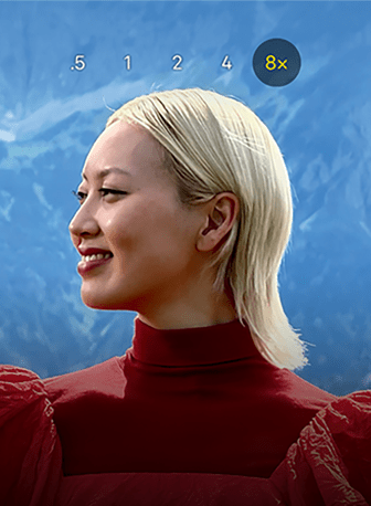 Apka Aparat w iPhonie 17 Pro umożliwia regulację zoomu optycznego od 0,5x do 8x