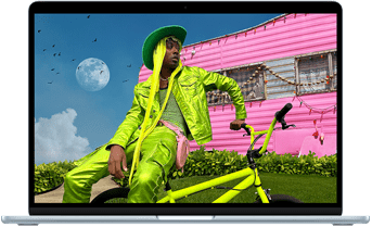 MacBook Air z wyświetlaczem Liquid Retina