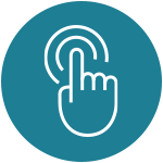 Ikona przectawiająca kliknięcie w baner