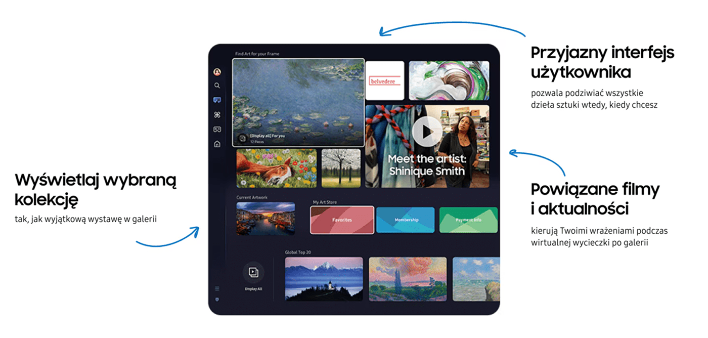 Samsung Art Store TV czym jest