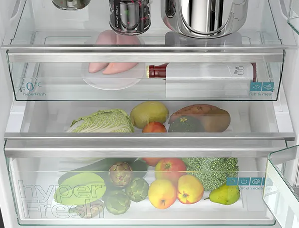 Zapewnij sobie świeżą żywność na wyciagnięcie ręki z lodówkami Siemens