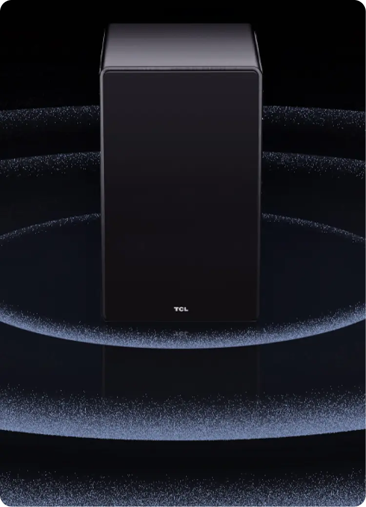 Graficzne przedstawienie bezprzewodowego sygnału audio wypełniającego salon z wygodną kanapą.