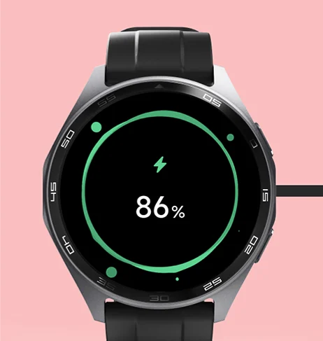 Smartwatch Hama z animacją ładowania baterii