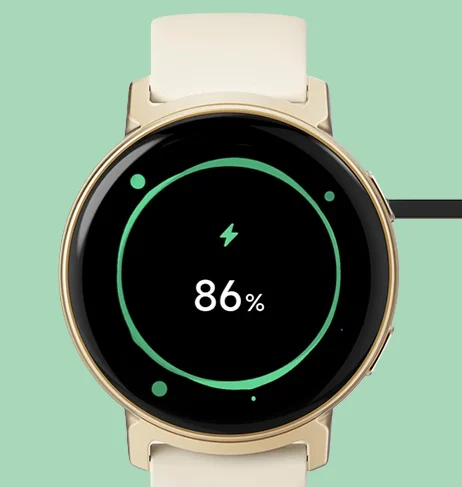 Smartwatch Hama z ekranem ładowania baterii 86 procent