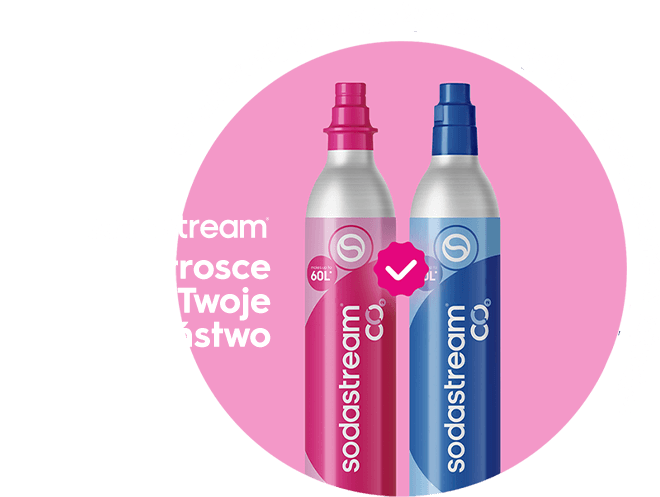 sodastream - w trosce o Twoje bezpieczeństwo. Atestowany gaz spożywczy, cylindry bezpieczne w użyciu