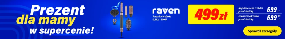 Suszarko-lokówka Raven ELSX2 1400W