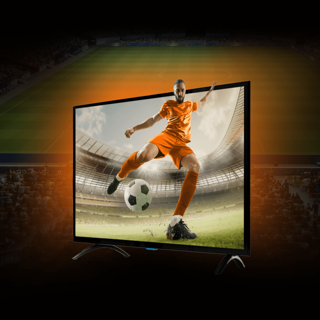 Baner promocyjny pokazujący cały zestaw dodatków reinston dla telewizora
