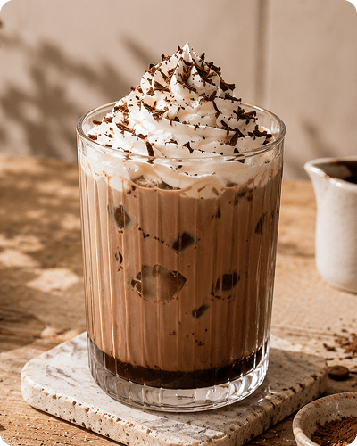 Mrożona Mocha z kawałkami czekolady