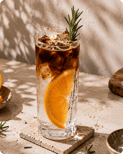 Tonic Espresso z pomarańczą