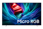Telewizor Micro RGB R95F pokazany od frontu