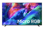 Telewizor Micro RGB R86H pokazany od przodu