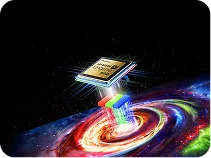 Chip procesora AI w kosmosie.