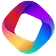 Abstrakcyjna pętla w kolorach tęczy symbolizująca pełną gamę kolorów technologii RGB MiniLED Hisense