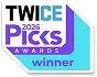 Logo twice picks