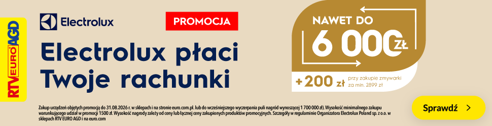 promocja electrolux płaci twoje rachunki