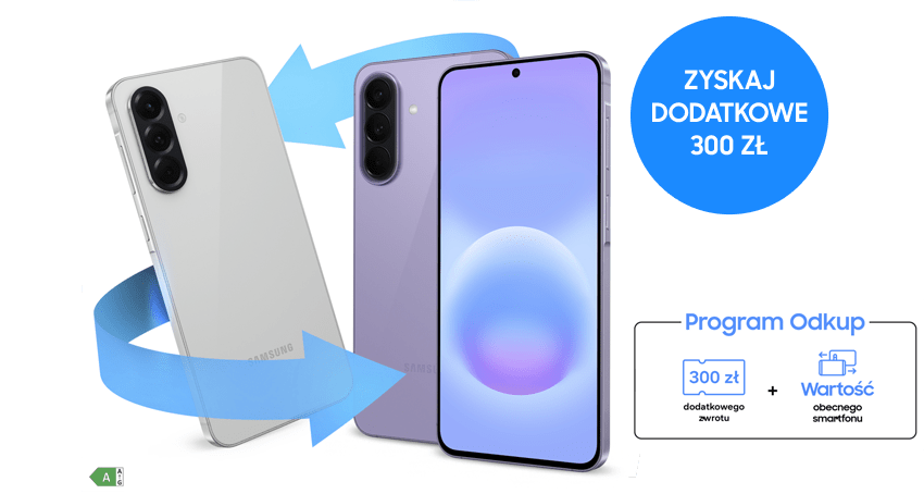 Twój stary telefon = gwarantowane 300 zł na nowe Galaxy