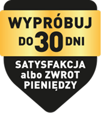 Wypróbuj do 30 dni - satysfakcja albo zwrot pieniędzy