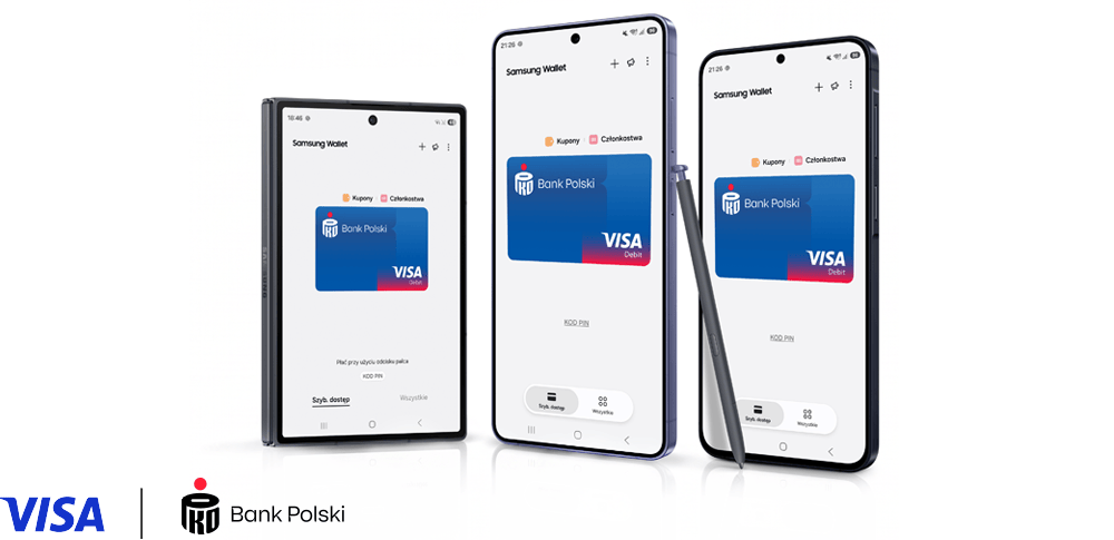 Kup wybrany telefon Samsung z serii S lub Z, otwórz konto w PKO Banku Polskim z kartą Visa i płać wygodnie z Samsung Pay! Zyskaj nawet 1000 zł w promocji