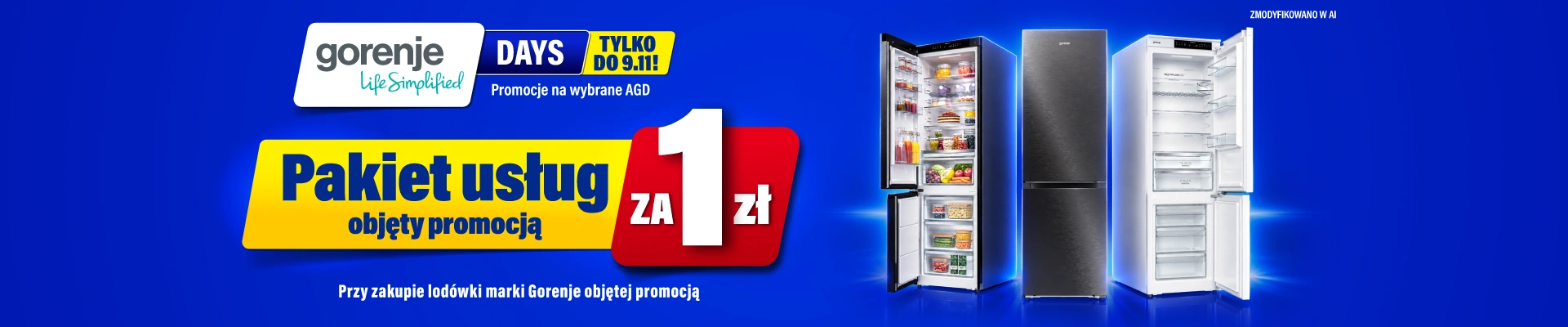 Gorenje lodówki