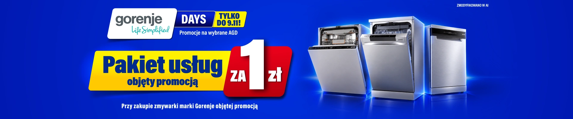 Gorenje zmywarki