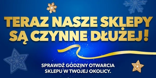 Sklepy dłużej czynne
