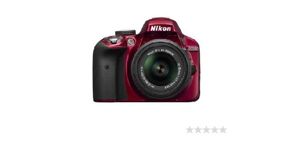 Lustrzanka Nikon D3300 18-55 VR II (czerwony) - Opinie, Cena - RTV