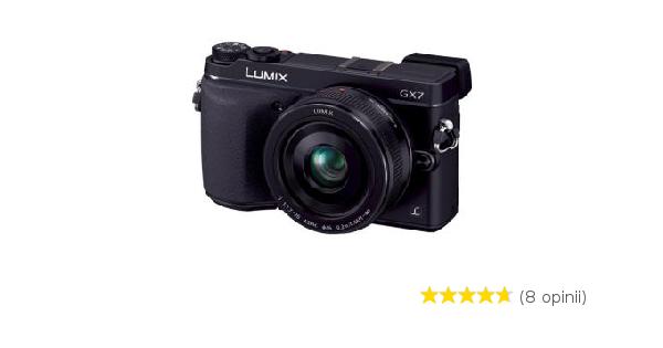 Panasonic Lumix G DMC-GX7 20 mm (czarny) - Opinie, Cena - RTV EURO AGD