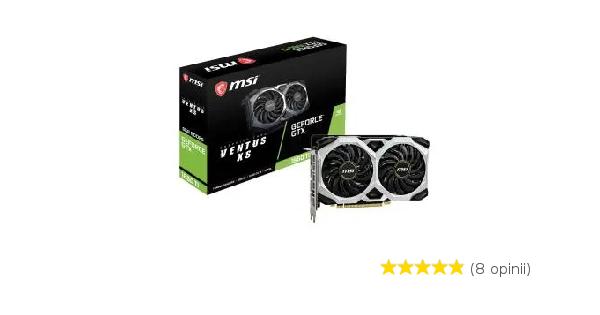 グラフィックボード・グラボ・ビデオカード msi GeForce GTX1660 Ti VENTUS XS 6GB GeForce GTX 1660 VENTUS XS OCV1