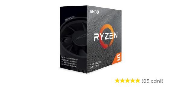 Hollywood Snor kuvert Procesor AMD Ryzen 5 3600 BOX (100-100000031BO) - Opinie, Cena - RTV EURO  AGD