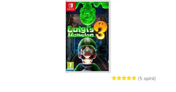 Luigi's Mansion Gra na Nintendo Switch Dobra cena, Opinie w