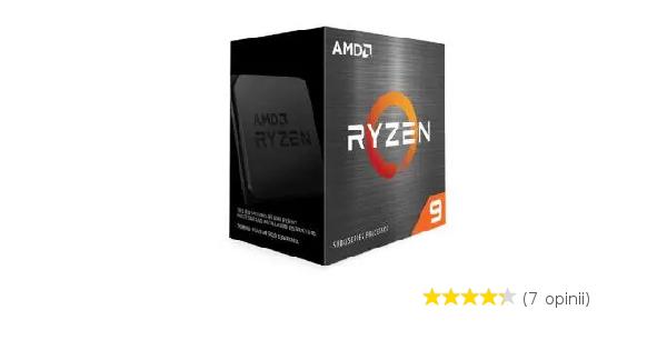 CPU Ryzen 9 5900X BOX Procesor AMD Ryzen 9 5900X 3,7GHz BOX (100-100000061WOF