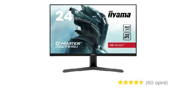 Monitor Iiyama Iiyama 2470 Iiyama LED G-Master G2470HSU-B1 Red