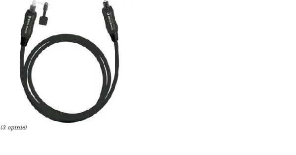 OEHLBACH Opto Star Black 300 – Cavo Ottico Digitale 3,0 M Con Adattatore Da Jack 3,5 Mm A Toslink – Alta Efficienza Luminosa, Garanzia 30 Anni - 2