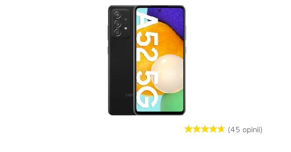 Smartfon Samsung Galaxy A52 5G - 6,5
