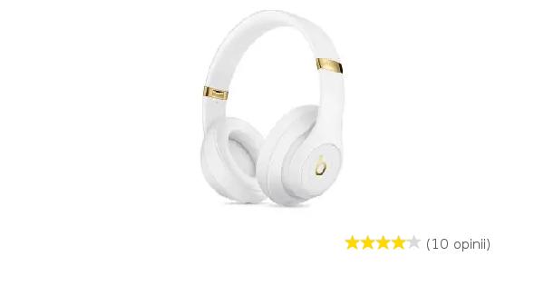 Beats Studio 3ワイヤレスヘッドフォン ホワイト Słuchawki bezprzewodowe Beats Beats Studio3 Wireless Nauszne
