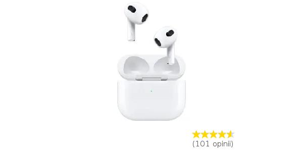 Apple AirPods 3. generacji z etui ładującym MagSafe Douszne