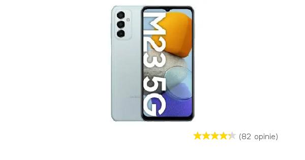 Samsung Galaxy M23 本体 青 Samsung Galaxy M23 5G 4/128GB Blue 120Hz - Smartfony i