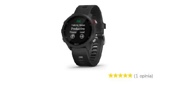【GARMIN】　ForeAthlete 245 Music Black Garmin Forerunner 245 Music Czarny (0100212030) - Pulsometry