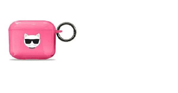 Custodia Karl Lagerfeld Per AirPods 3 – Colore Rosa Choupette – Design Firmato - 2